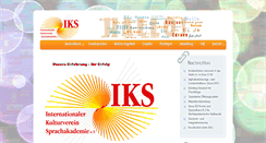 Desktop Screenshot of iks-in.de