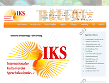 Tablet Screenshot of iks-in.de